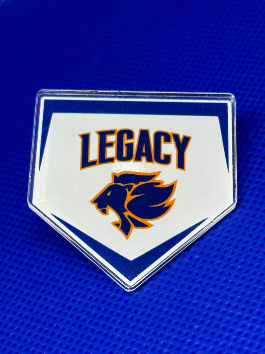 Legacy Acrylic Pin - Home Plate