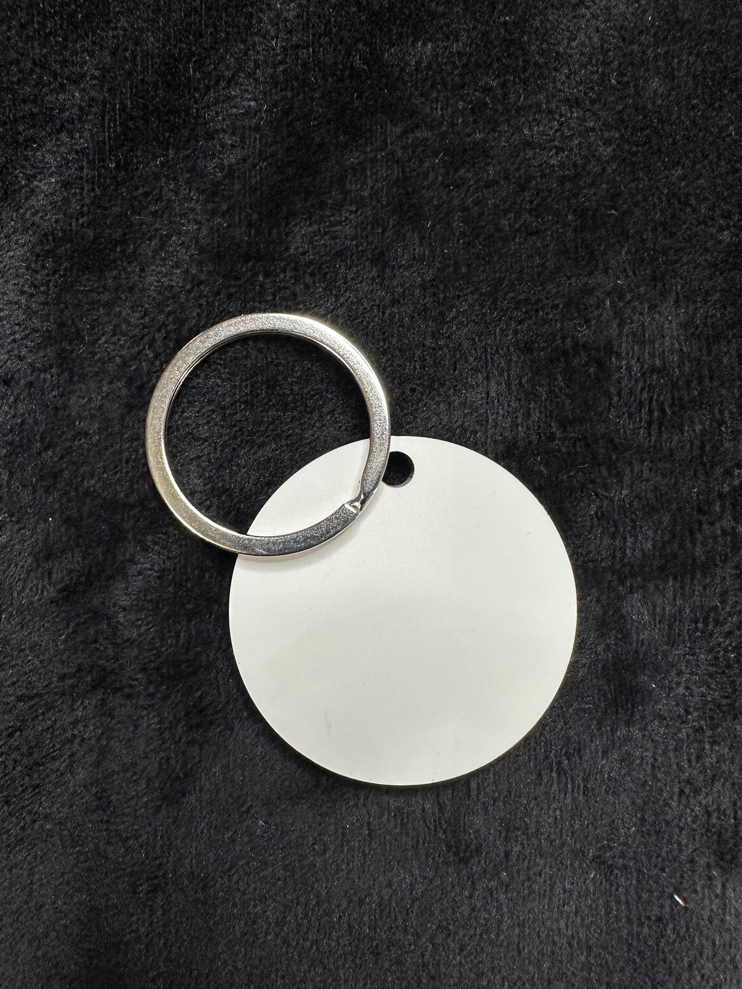 Custom MDF Circle Key Chain