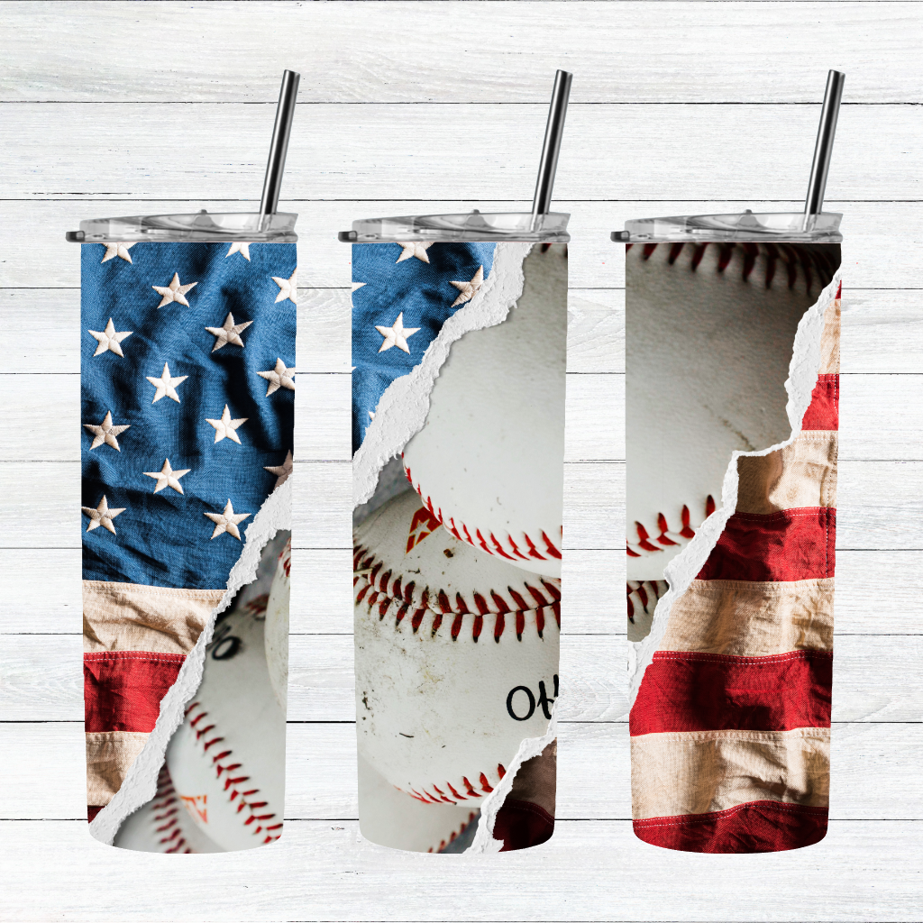 American Baseball Tumbler