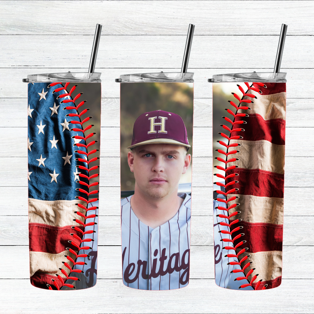 Customizable Baseball Flag