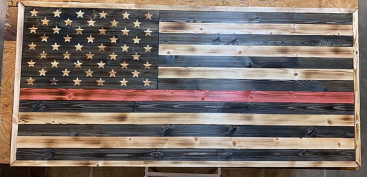 Thin Red Line American Flag