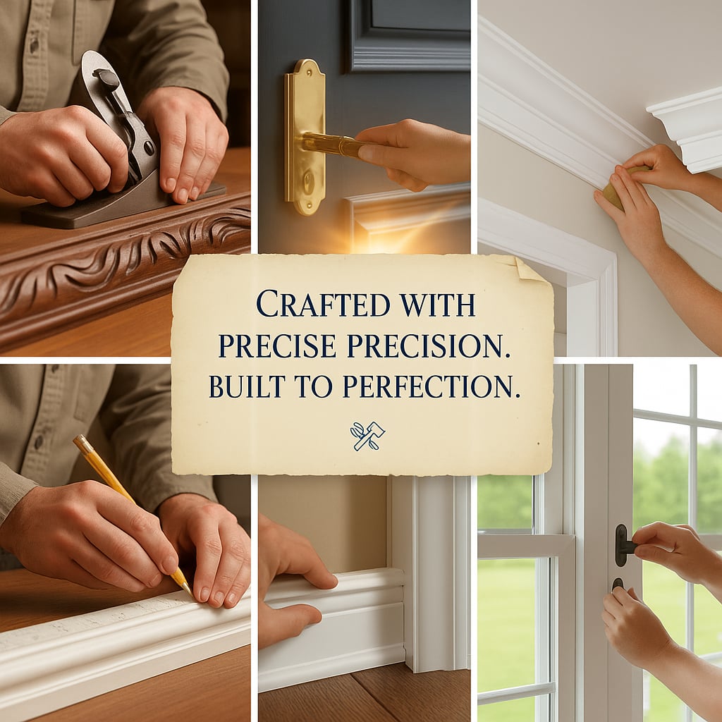 Custom Trim for Kitchens and Cabinetry